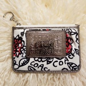 Coach poppy coin purse